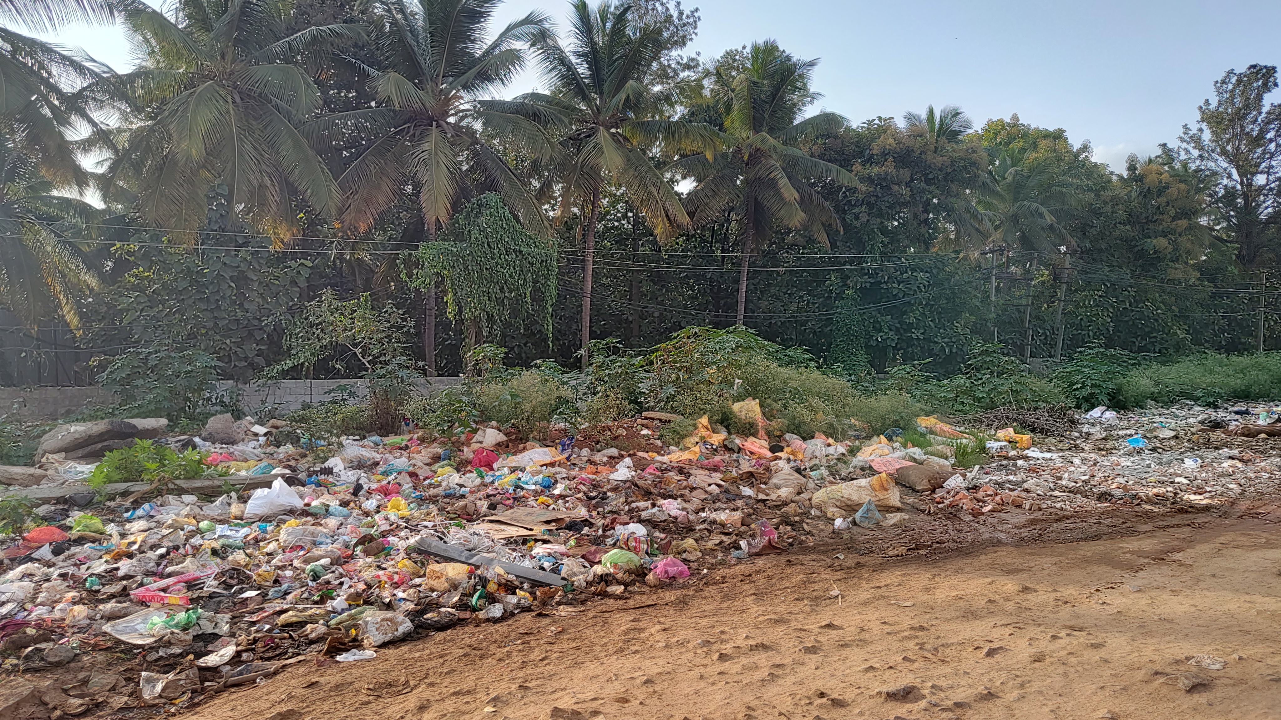 Documented waste accumulation